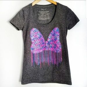 Disney Store Melted Minnie Mouse Bow Graphic Tee